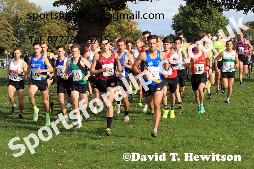 Senior mens 2022 Northern Cross Country Relays, Graves Park, Sheffield. Photo: David T. Hewitson/Sports for All Pics